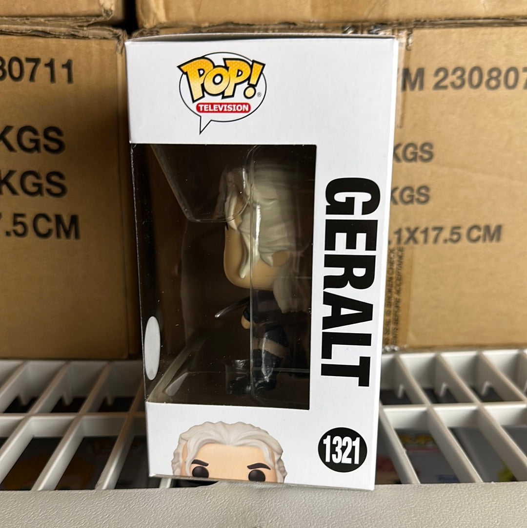 Funko POP! The Witcher Geralt Training Exclusive Figure #1321!