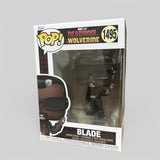 Funko POP! Marvel Deadpool & Wolverine Blade with Gun Figure #1495