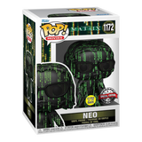 Funko POP! Movies The Matrix Resurrections Neo Glow Exclusive Figure #1172!