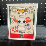 Funko POP! Star Wars Mandalorian Holiday Grogu #748!