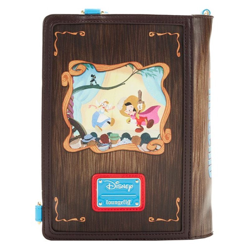 Loungefly Disney Pinocchio Storybook Convertible Backpack 