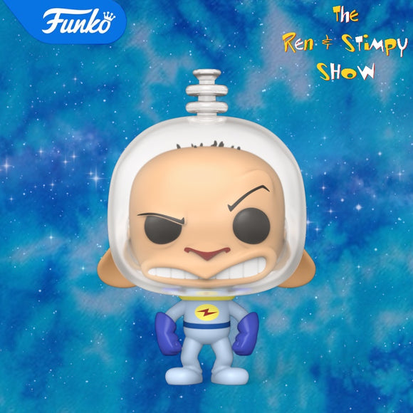 Funko POP! Nickelodeon Ren & Stimpy Space Madness Ren Figure #1532!