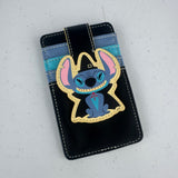 Disney Vampire Stitch Halloween Cosplay Wallet ID Card Holder