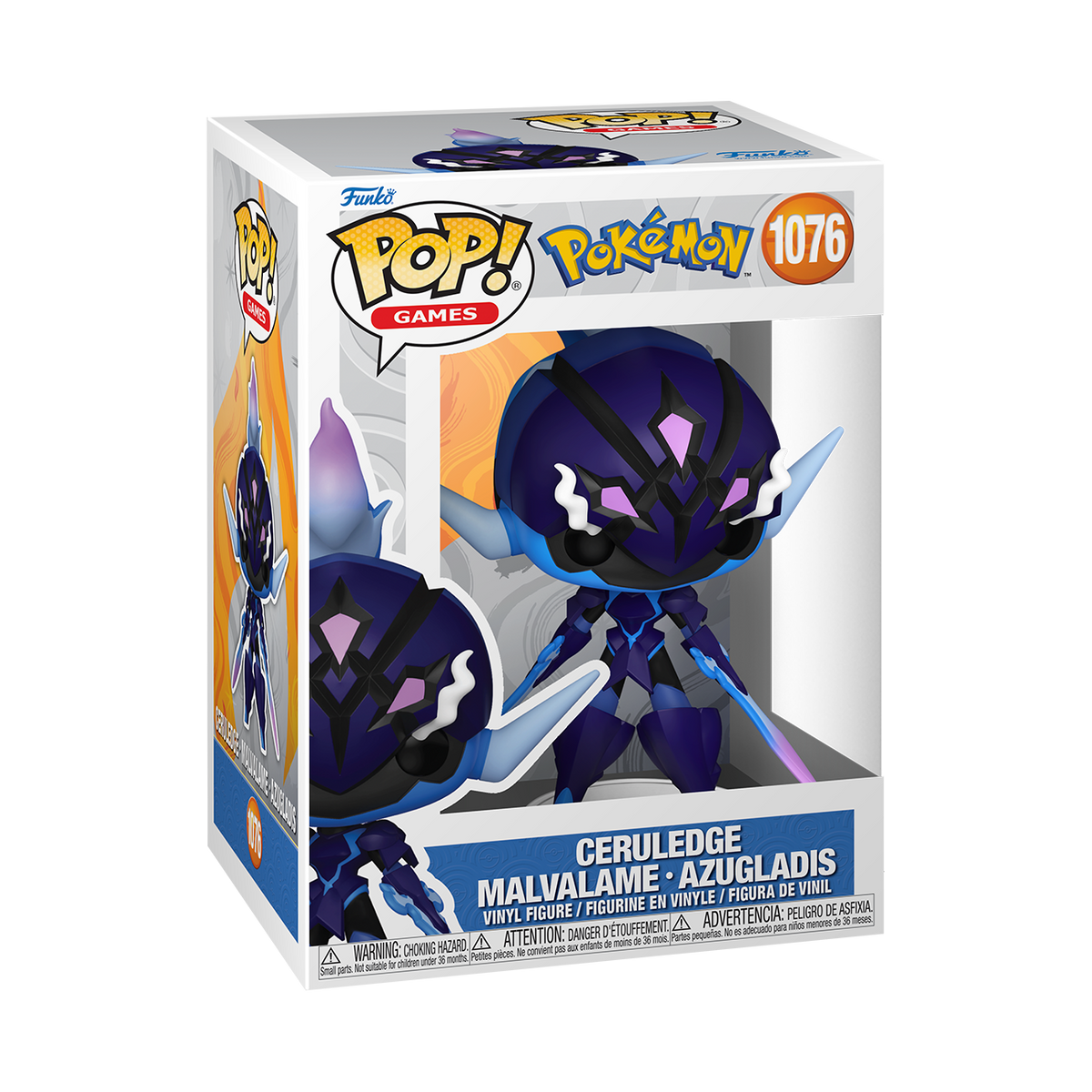 Funko POP! Pokemon Ceruledge Figure #1076!