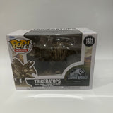 Funko POP! Movies Jurassic World Fossil Triceratops Dinosaur Figure #1681!