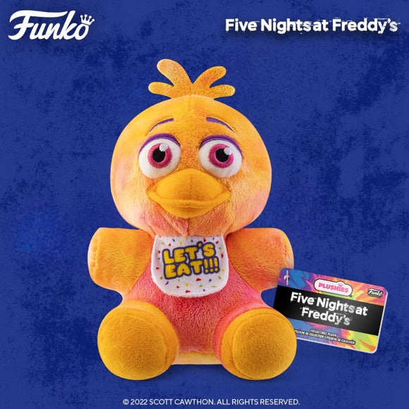 Funko POP! Five Nights at Freddy’s Tie Dye Chica Plush!