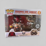 Funko POP! Video Games Overwatch Roadhog & Junkrat 2 Pack Exclusive Figures!