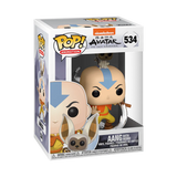 Funko POP! Avatar The Last Airbender Aang With Momo Figure #534!