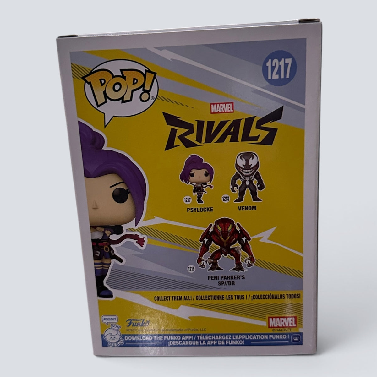Funko POP! Marvel Rivals Psylocke Figure #1217!