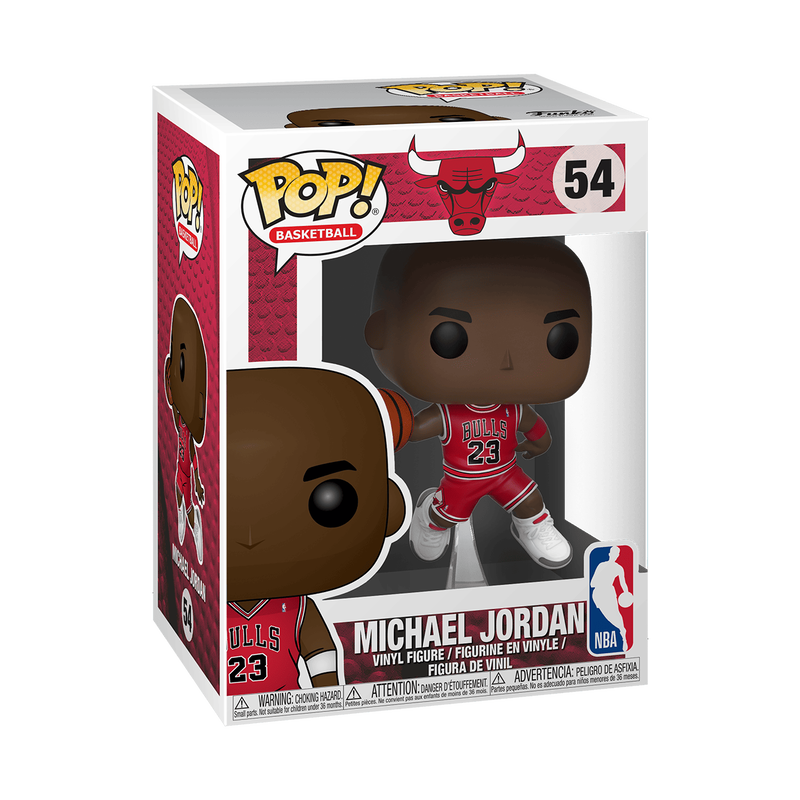 Funko POP! NBA Basketball Michael Jordan Chicago Bulls Figure #54!