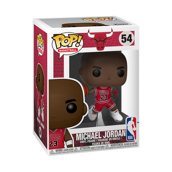 Funko POP! NBA Basketball Michael Jordan Chicago Bulls Figure #54!