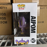 Funko POP! Pokemon Flocked Aipom Specialty Series Exclusive #947!