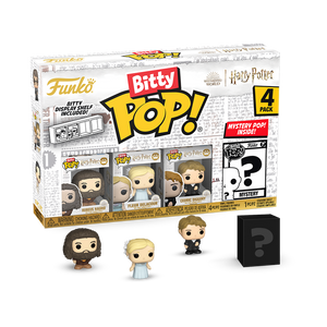 Funko Bitty Pop! Harry Potter Goblet of Fire Rubeus Hagrid, Fleur Delacour, Cedric Diggory with Mystery Pop!