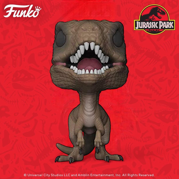 Funko POP! Movies Jurassic Park Velociraptor Dinosaur Figure #549!