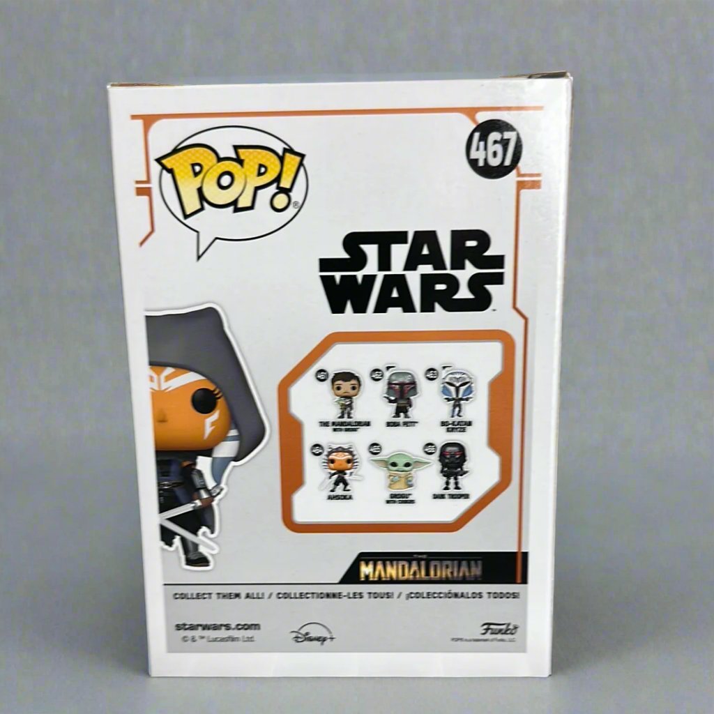 Funko POP! Star Wars The Mandalorian - Hooded Ahsoka Exclusive #467!
