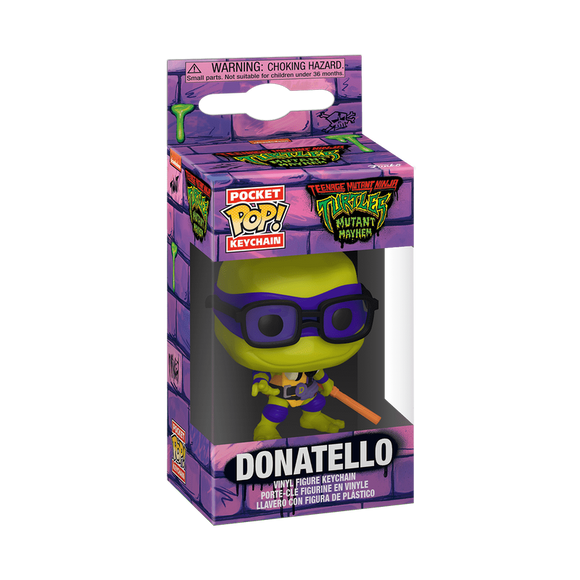 Funko Pocket Pop! TMNT Mutant Mayhem Donatello Keychain