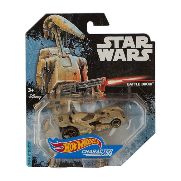 Star Wars Hot Wheels Character Cars Battle Droid