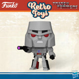 Funko Pop! Retro Toys Transformers G1 Megatron 40 Years Figure #132