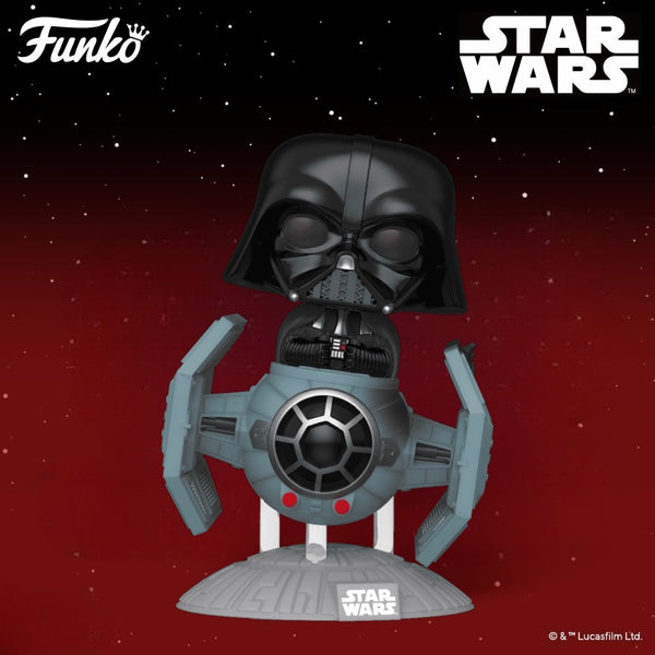 Funko Pop! Star Wars Darth Vader with Tie Advanced x1