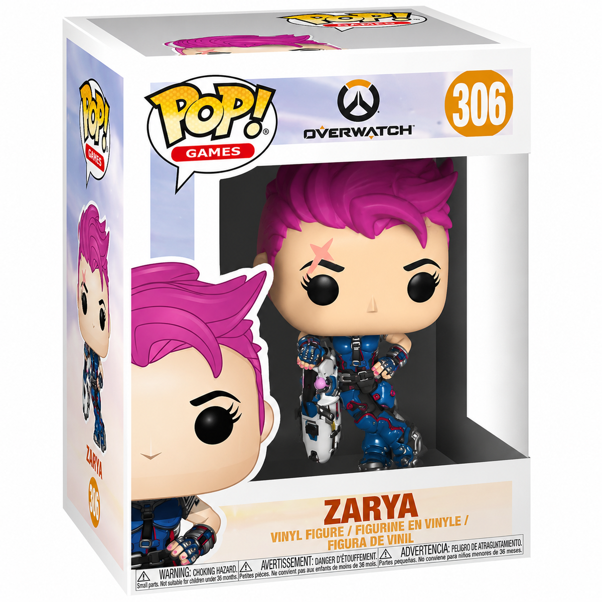 Funko POP! Games Overwatch Zarya Figure #306!