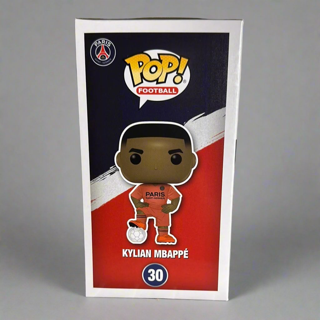 Funko POP! Soccer Kylian Mbappe PSG Paris Saint Germain Away Kit #30!