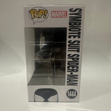 Funko POP! Marvel Venom Symbiote Suit Spider-Man Figure #1444!