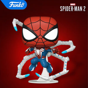 Funko POP! Marvel Spider-Man 2 Peter Parker Advanced Suit 2.0 #971