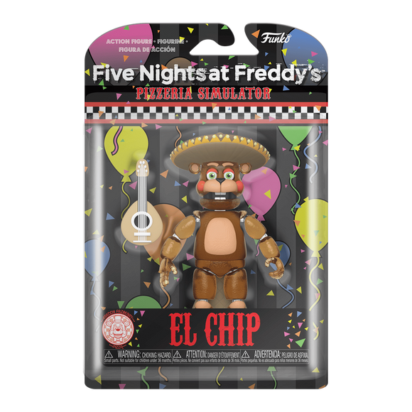 Five Nights At Freddy’s FNAF El Chip 5” Action Figure