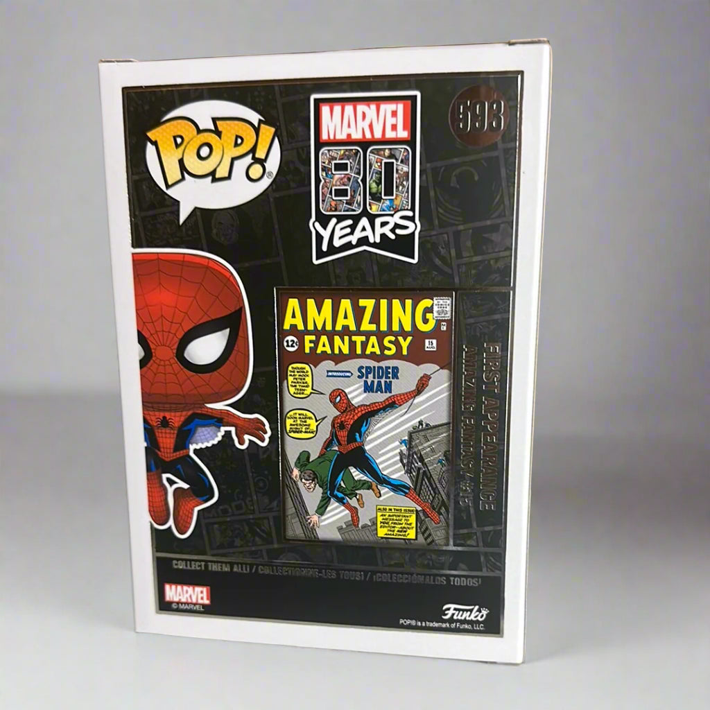 Funko Pop! Marvel First Appearance Spider-Man Figure #593!