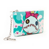 Disney Lilo and Stitch Scrump ID Card Holder Wallet Keychain