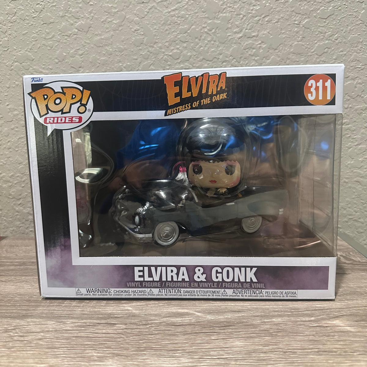 Funko POP! Rides Horror Elvira & Gonk with Macabre Mobile #311! – Lonestar Finds