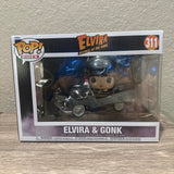 Funko POP! Rides Horror Elvira & Gonk with Macabre Mobile #311!