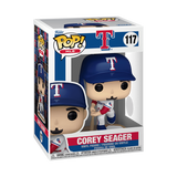 Funko POP! MLB Baseball Texas Rangers Corey Seager Figure #117!