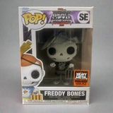 Funko POP! Heavy Metal Halloween 2023 Black & White Freddy Bones Exclusive LE 5000