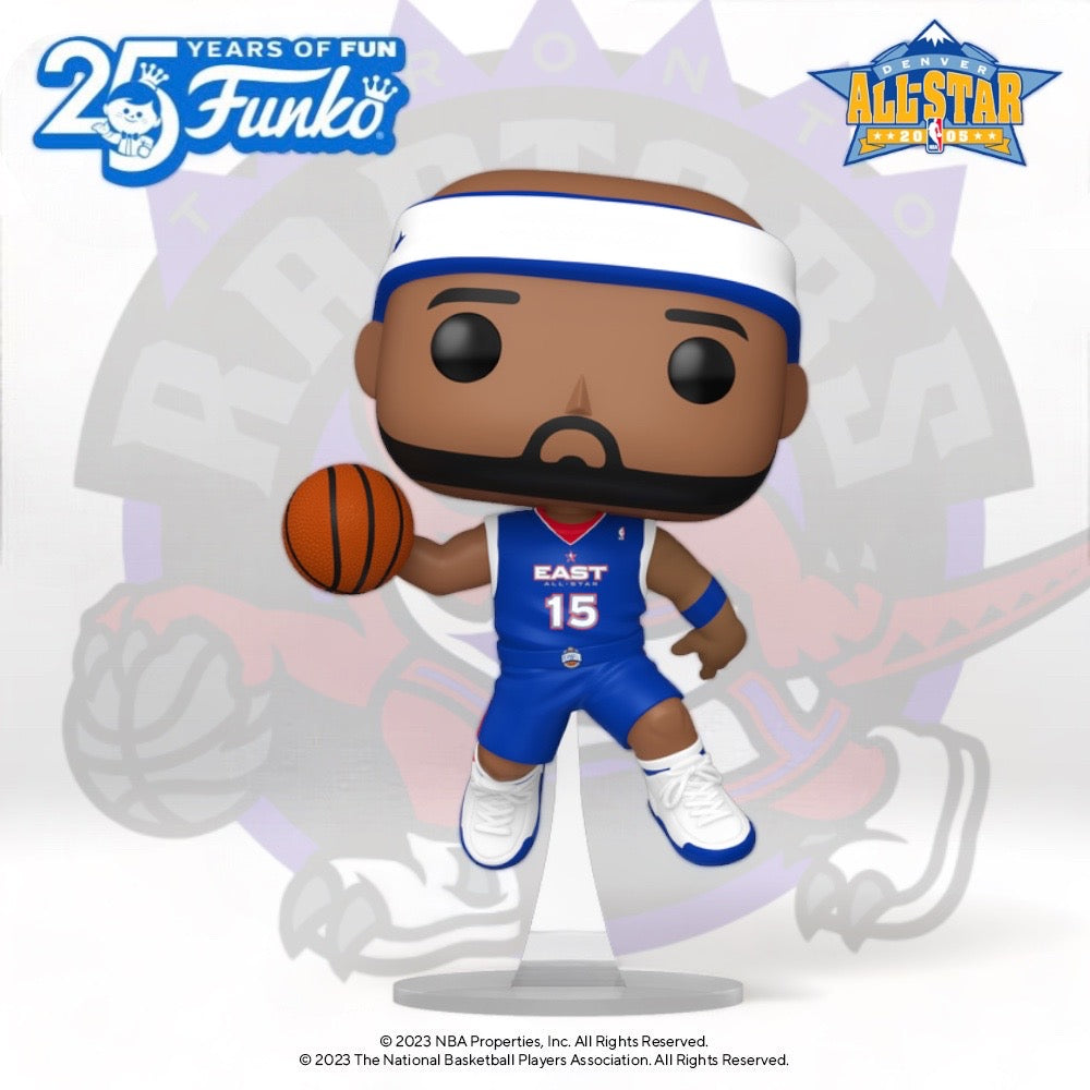 Funko POP! NBA All Stars Vince Carter Toronto Raptors Figure #162!