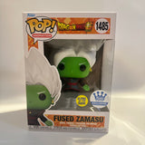 Funko POP! Anime Dragonball Super Fused Zamasu Glow Exclusive Figure #1485!