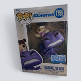 Funko Pop! Disney Monsters Inc Randall Vs Boo Exclusive Figure #1759!