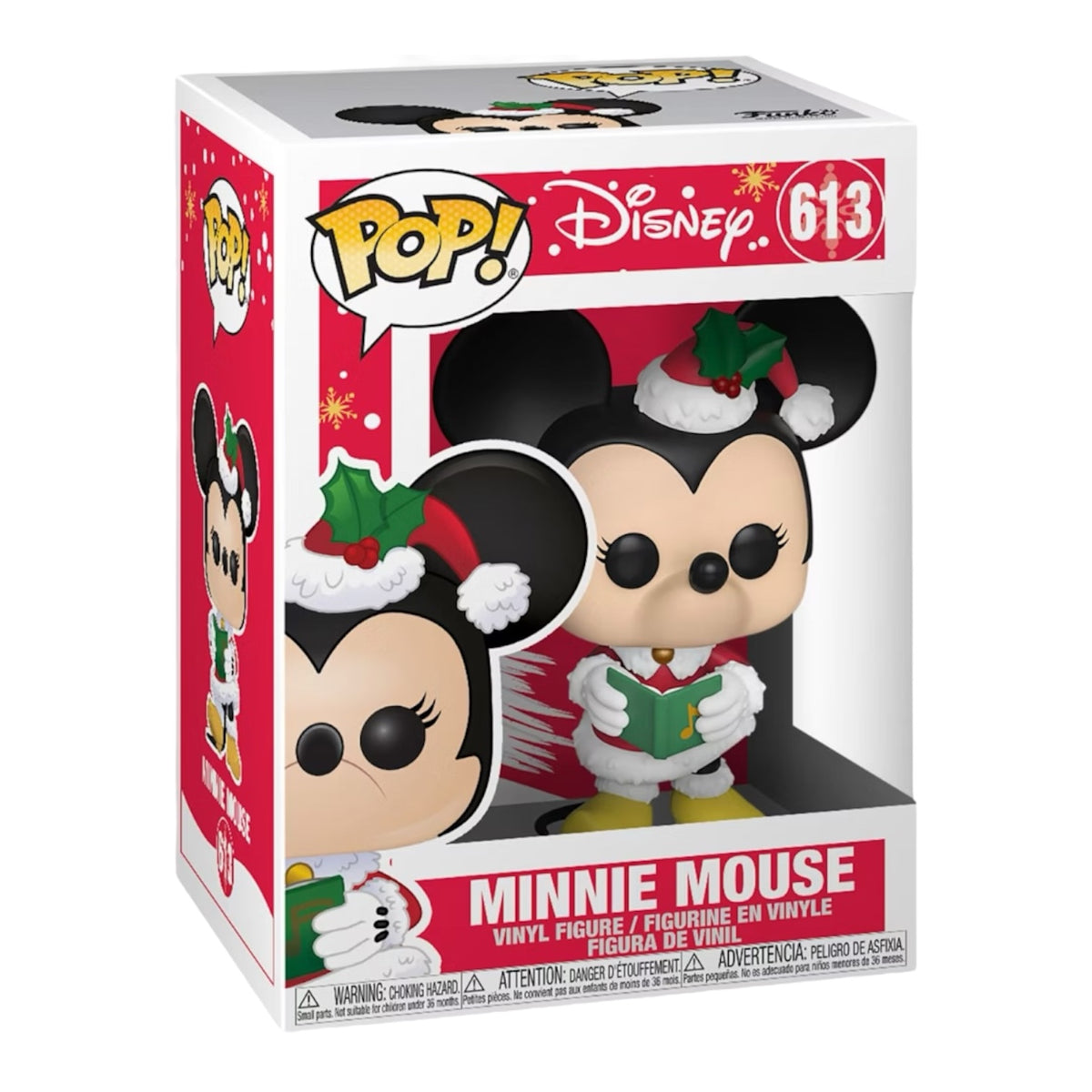 Funko POP! Disney Christmas Minnie Mouse Reading Story Figure #613!