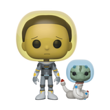 Funko POP! Rick & Morty Space Suit Morty with Snake Figure #690!