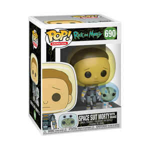 Funko POP! Rick & Morty Space Suit Morty with Snake Figure #690!