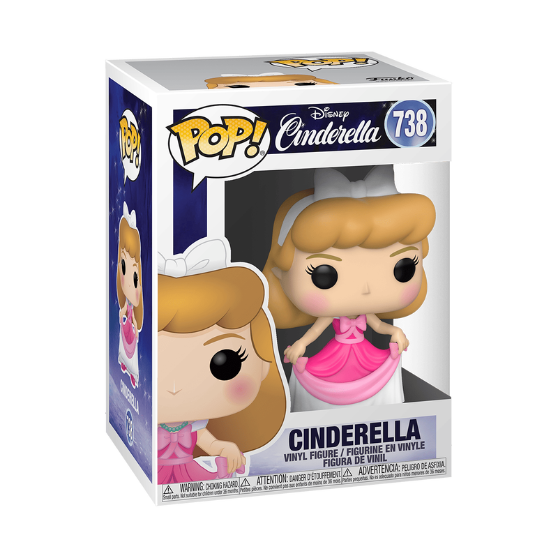 Funko POP! Disney Princesses Cinderella in Pink Dress #738