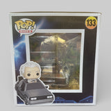 Funko Pop! Rides Back to the Future Doc with Time Machine #133!