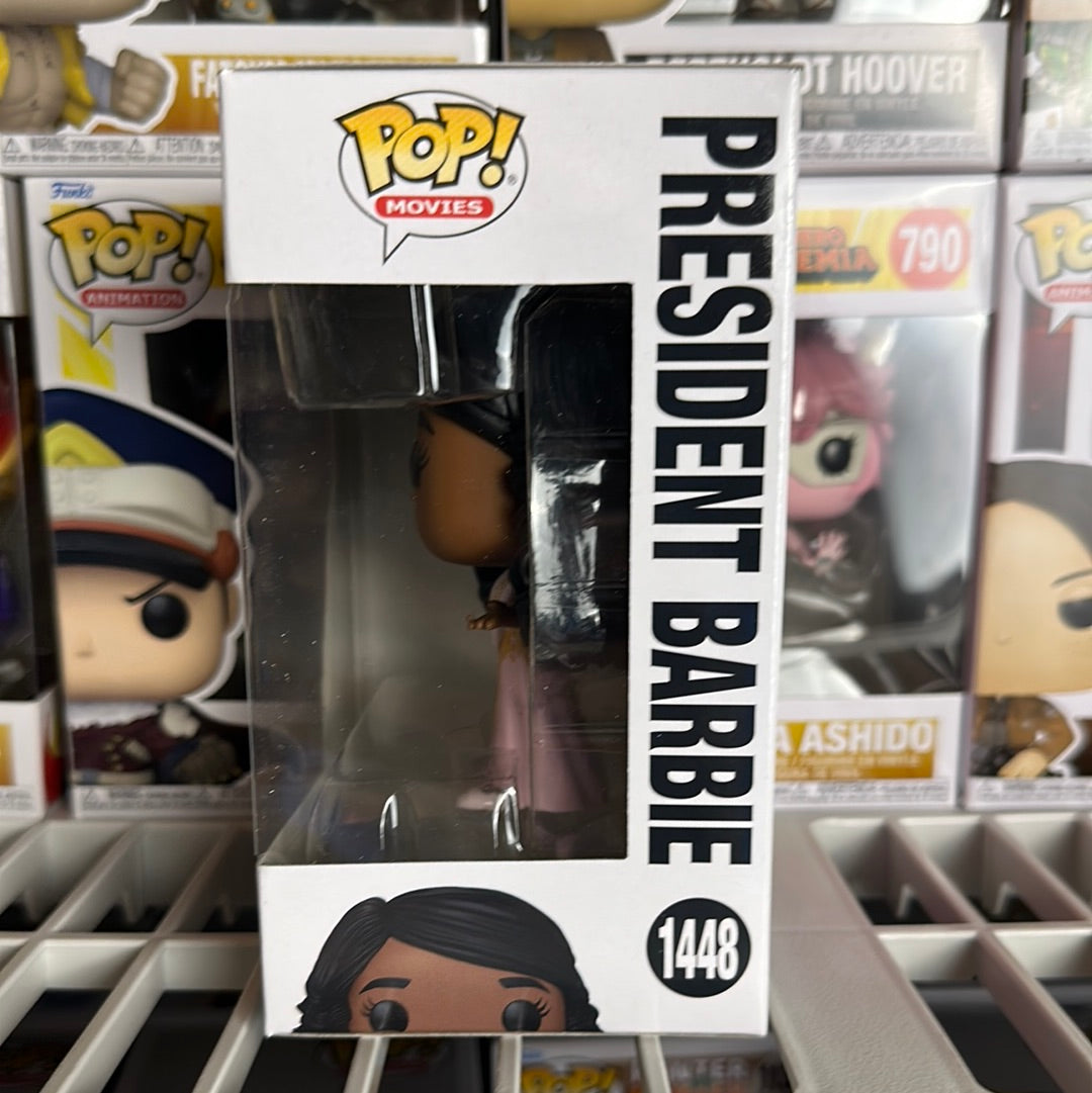 Funko POP! Barbie The Movie - President Barbie Figure #1448!