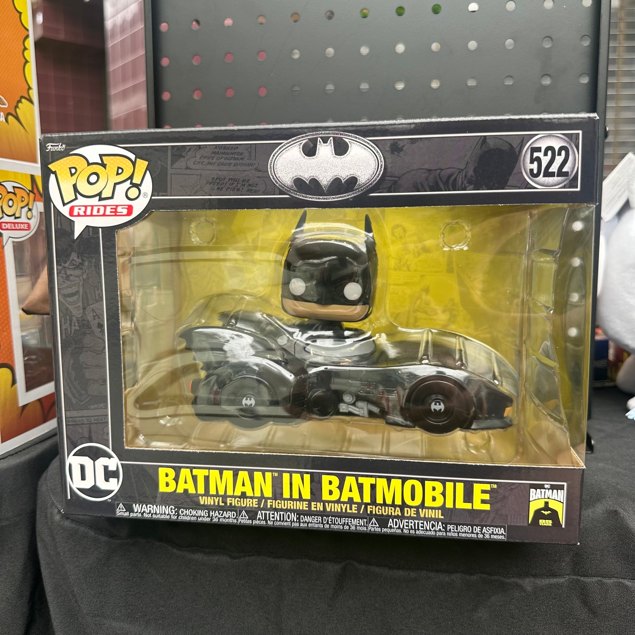 Funko Pop! Rides DC Comics Batman 1989 in Batmobile #522