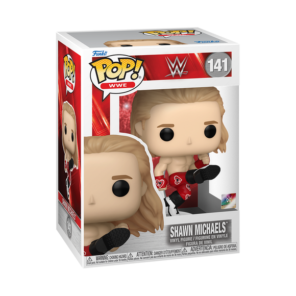 Funko Pop! WWE HBK Shawn Michaels Sweet Chin Music Figure #141!