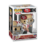 Funko POP! NFL Legends Joe Montana San Francisco 49ers Figure #216!