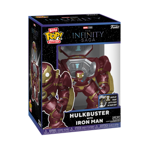 Funko Bitty POP! Bots Marvel Infinity Saga Hulkbuster with Iron Man!