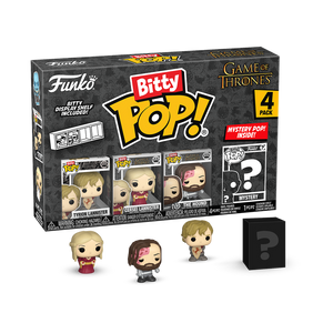 Funko Bitty Pop! Set Game of Thrones Tyrion Lannister, Cersei Lannister, & The Hound with Mystery Pop!