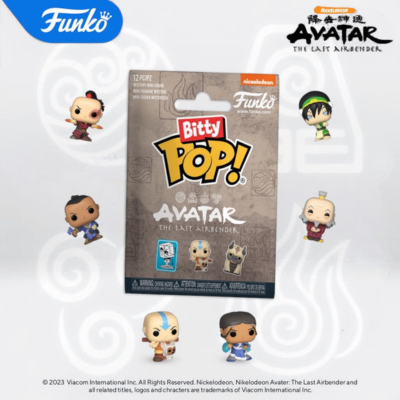 Funko Bitty POP! Nickelodeon Avatar The Last Airbender Mystery Singles!