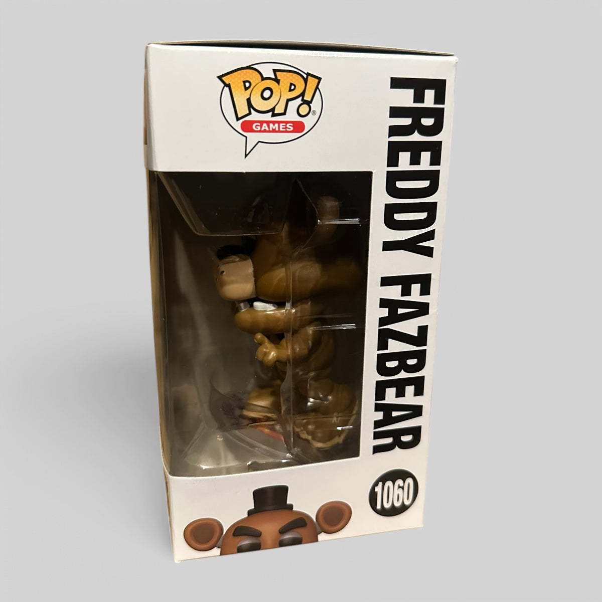 Funko POP! FNAF Five Nights At Freddy’s Freddy Fazbear 10th Anniversary Figure #1060!